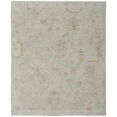 Grafton Transitional Floral & Botanical Gray/Green/Blue Area Rug