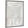 The Lakeside Collection Funny Bathroom Wall Art - Word Search - 2 of 4