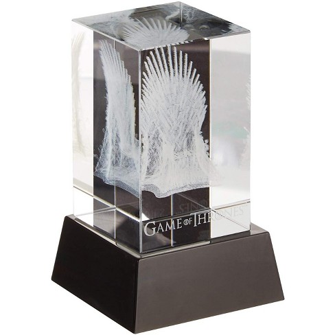 Game Of Thrones 3d Crystal Iron Throne Illumination Base Statue Target - roblox studio how to build statue