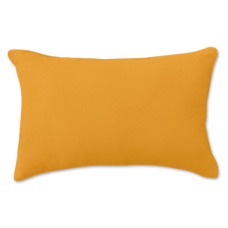 Outdoor Living Furniture Reversible Weather Resistant 20" x 13" Lumbar Pillow, 1 of 2