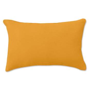 Outdoor Living Furniture Reversible Weather Resistant 20" x 13" Lumbar Pillow