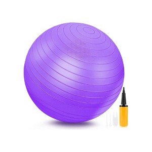 Toyzone World Purple Anti-Burst Yoga Pilates Ball - 1 of 3