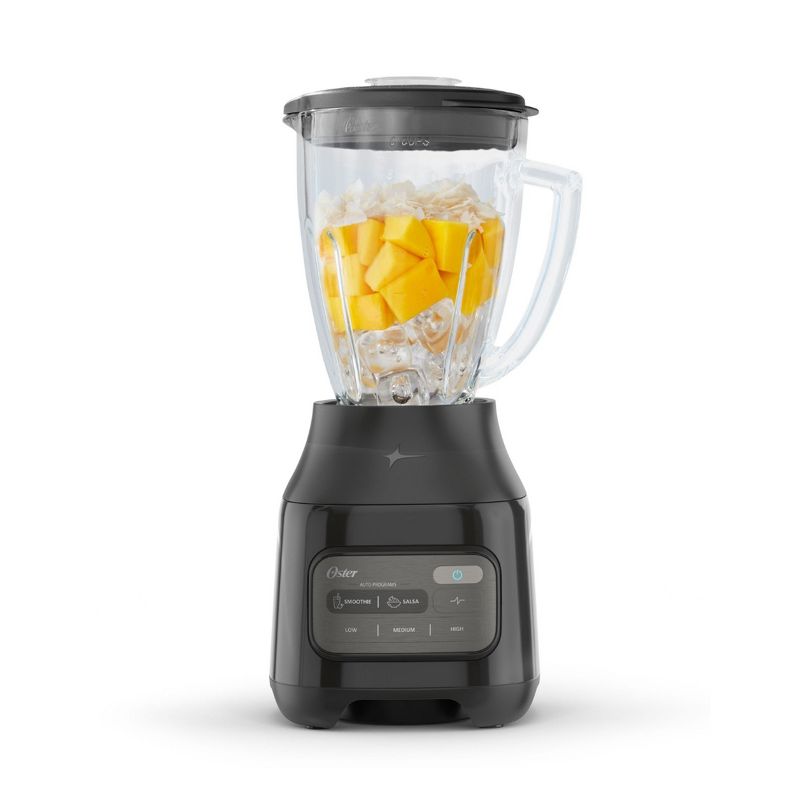 Oster 800 Watt 6 Cup One Touch Blender with Auto Program in Black, 1 of 8