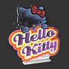 Hello Kitty Peeking Logo Ekkolight 24"H Acrylic Plug In Light – By Melrose - 3 of 3