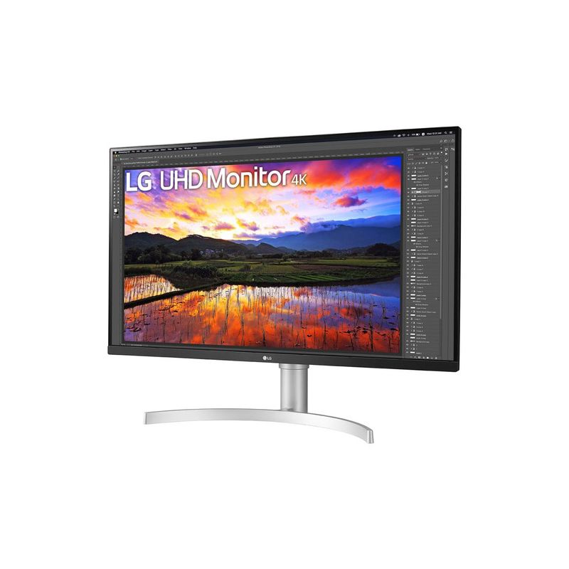 LG 32BN67U-B 31.5" 4K UHD LED Gaming LCD Monitor - 16:9 - Textured Black - 32" Class - In-plane Switching (IPS) Technology - 3840 x 2160, 1 of 7