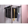 Yukimo 3 Tier Laundry Hamper with 4 Removable Bags, Clothes Sorter Organizer with Shelves and Hooks for Lights and Darks - 3 of 4