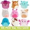 Squishmallows Mystery 5-Inch 3-Squish Value Pack - Get Three Mini Officially Licensed 5" for Less - Collectible Stuffed Animal Toy - Gift for Kids - 3 of 4