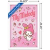 Trends International Hello Kitty and Friends: 23 My Favorite Flavor - My Melody Framed Wall Poster Prints - 3 of 4