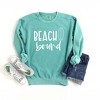 Simply Sage Market Women's  Garment Dyed Graphic Sweatshirt Beach Bound - 2 of 2