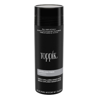 Toppik Hair Building Fibers, Fill In Fine or Thinning Hair Instantly Thicker, Fuller Looking Hair White 1.94 oz