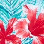 cool blue floral