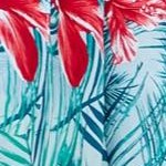 cool blue floral