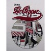 Dr. Pepper Vintage Circular Art with Logo Women's White Long Sleeve Crew Neck Tee - 2 of 3
