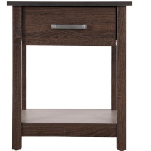 Passion Furniture Salem 1-Drawer Nightstand (24 in. H x 20 in. W x 19 in. D) - 1 of 4
