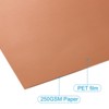 Unique Bargains Scrapbook Poster DIY Reflective Metallic Mirror Board Sheets 30 Pcs - 3 of 4