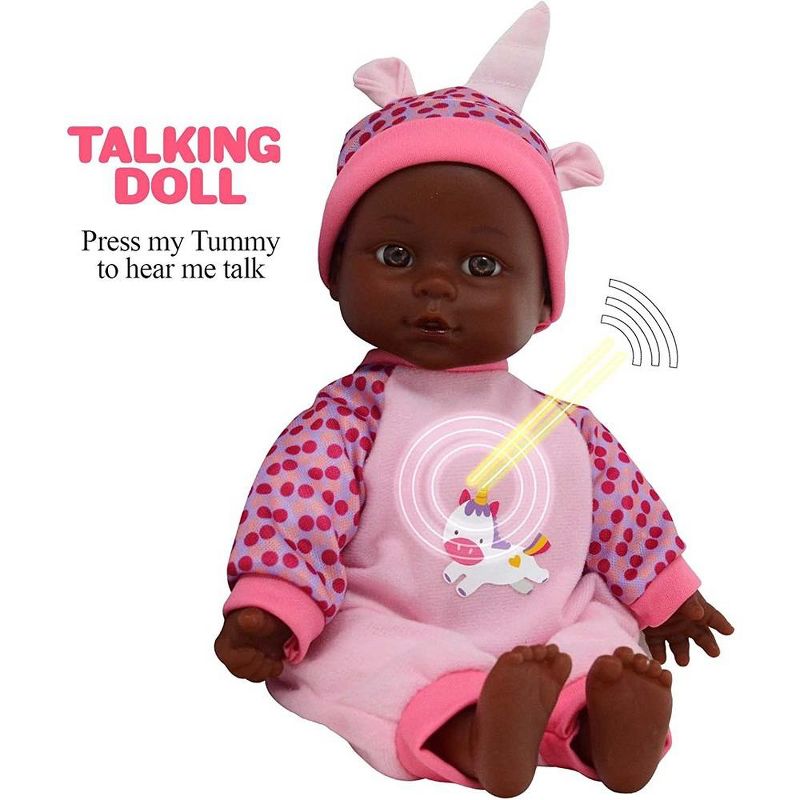 The New York Doll Collection 12 Inch Soft Interactive Baby Doll, 5 of 6