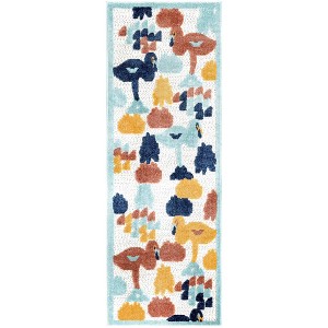 Unique Loom    Belize Outdoor Moho Area Rug - 1 of 4