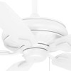 60" Minka Aire Modern Indoor Outdoor Ceiling Fan Flat White Wet Rated for Patio Exterior House Home Porch Gazebo Garage Barn - 3 of 4