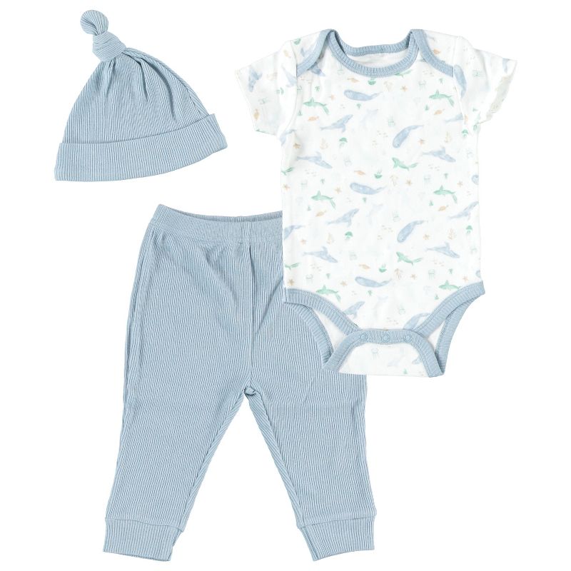 Kyle & Deena Baby Boy Baby Clothes Layette Set, 1 of 3
