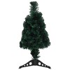 vidaXL Artificial Slim Christmas Tree with Stand 2 ft Fiber Optic - 2 of 4