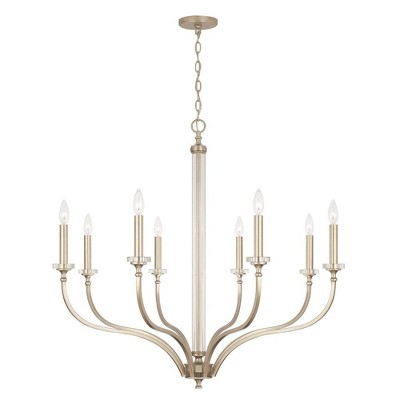 Capital Lighting Breigh 8 - Light Chandelier in  Brushed Champagne