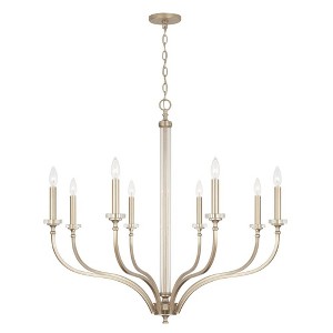 Capital Lighting Breigh 8 - Light Chandelier in  Brushed Champagne - 1 of 4