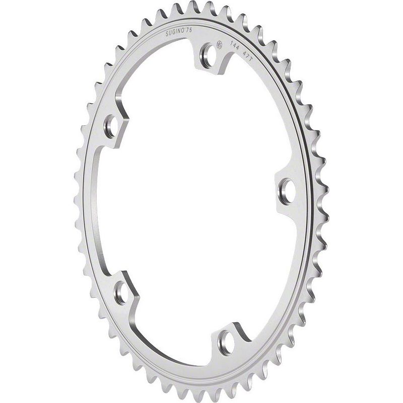 Sugino 75 Track Chainring - Tooth Count: 46 Chainring BCD: 144, 1 of 2