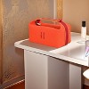 Generic Fashion Makeup Bag for Women, Orange Red Canvas Make up Travel Bag,Luxury Cosmetic Bag Organizer - 4 of 4