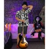 LA LEELA Mens Hawaiian Shirts Short Sleeve Button Down Shirt Men's Halloween Costumes Summer Shirt Casual Beach Vacation Shirts Funny - 2 of 4