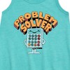 - Instant Message - Problem Solver Graphic Sleeveless Aline Dress - 2 of 4