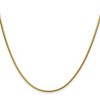 Chisel Stainless Steel Polished Yellow IP-plated 1.5mm 16" Snake Chain Necklace - 3 of 4