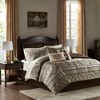 16Pcs Comforter Set, Solid Bedding Set, Microfiber Bed Comforter - 2 of 4