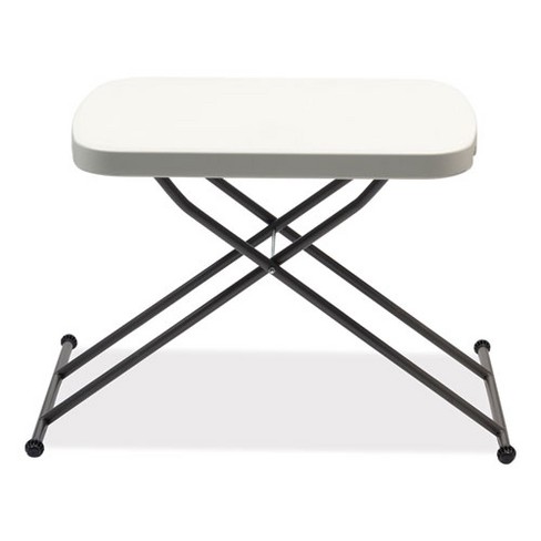 Personal folding table target clearance