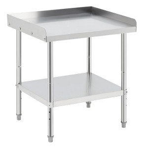 Stainless Steel Equipment Stand with Adjustable Undershelf, NSF Commercial Heavy Duty Work Table & Grill Stand Table for Home and Hotel Kitchen - 1 of 4