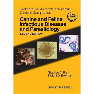 Blackwell's Five-Minute Veterinary Consult Clinical Companion - 2nd Edition by  Stephen C Barr & Dwight D Bowman (Paperback)