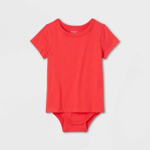 Toddler Adaptive Short Sleeve Bodysuit with Abdominal Access - Cat & Jack™ - 1 of 3