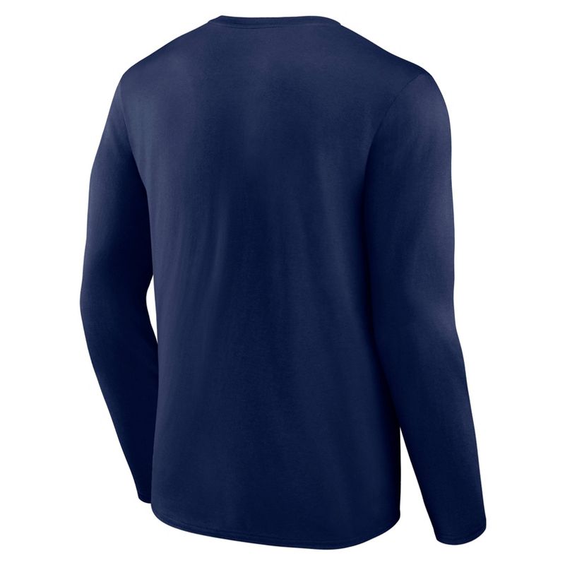 MLB New York Yankees Men&#39;s Long Sleeve Core T-Shirt, 3 of 4
