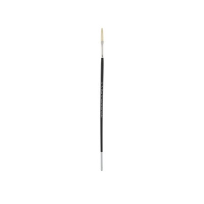Creative Mark Pro Stroke Premium White Chungking Hog Bristle Artist Paint Brush - Long Filbert - Natural Bristle Brush w/ Great Control Suitable for