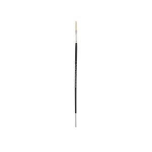 Creative Mark Pro Stroke Premium White Chungking Hog Bristle Artist Paint Brush - Long Filbert - Natural Bristle Brush w/ Great Control Suitable for - 1 of 4