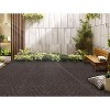 DOMETOUR 35pcs Outdoor Deck Tiles, 12x12in Light Coffee, DIY, Weather-Resistant, Ideal for Patios, Balconies, Rooftops, Decks - 2 of 4