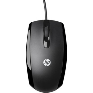 HP X500 - Wired USB Mouse for Windows PC Desktop, Laptop, Notebook, Mac, computerand Chromebook, for Righty or Lefty Use (E5E76AA#ABA),Black - 1 of 4