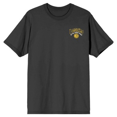 Nickelodeon Legends Of The Hidden Temple Logo Crew Neck Short Sleeve Pepper T-shirt