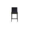 Meridian Furniture,Burke Black Vegan Leather Counter Stool - 2 of 4