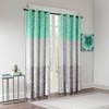 50"x84" Amanda Printed Blackout Window Curtain Panel - image 2 of 4