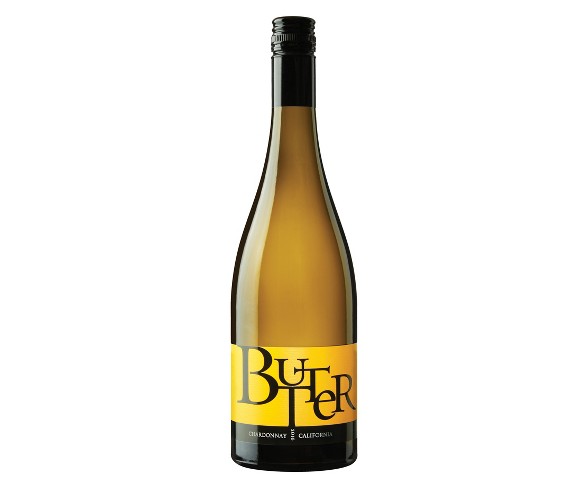 Butter Chardonnay White Wine - 750ml Bottle