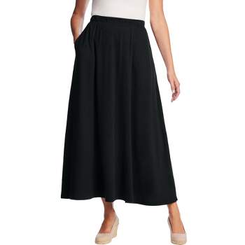 Woman Within Women's Plus Size 7-Day Maxi Skirt