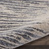 Nourison Home Moroccan Celebration Abstract Stripe Area Rug Blue/Beige 2'2" x 3'9" - 3 of 4