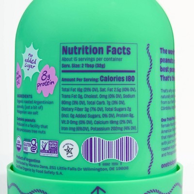 One Trick Pony Organic Crunchy Peanut Butter - 16oz