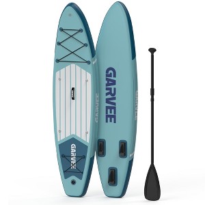 Inflatable Paddle Board for Adult, 10.6ft x 32 Extra Wide Inflatable Stand Up Paddle Board with Premium Accessories Suitable for Sea and Lakes - 1 of 4