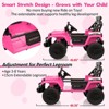 24V Powered Wheels 2-Seater Kids Ride-On Car with Remote Control, Ride On Off-road Car Toy with Adjustable Speeds, Musics, Easy Assembly - 3 of 4